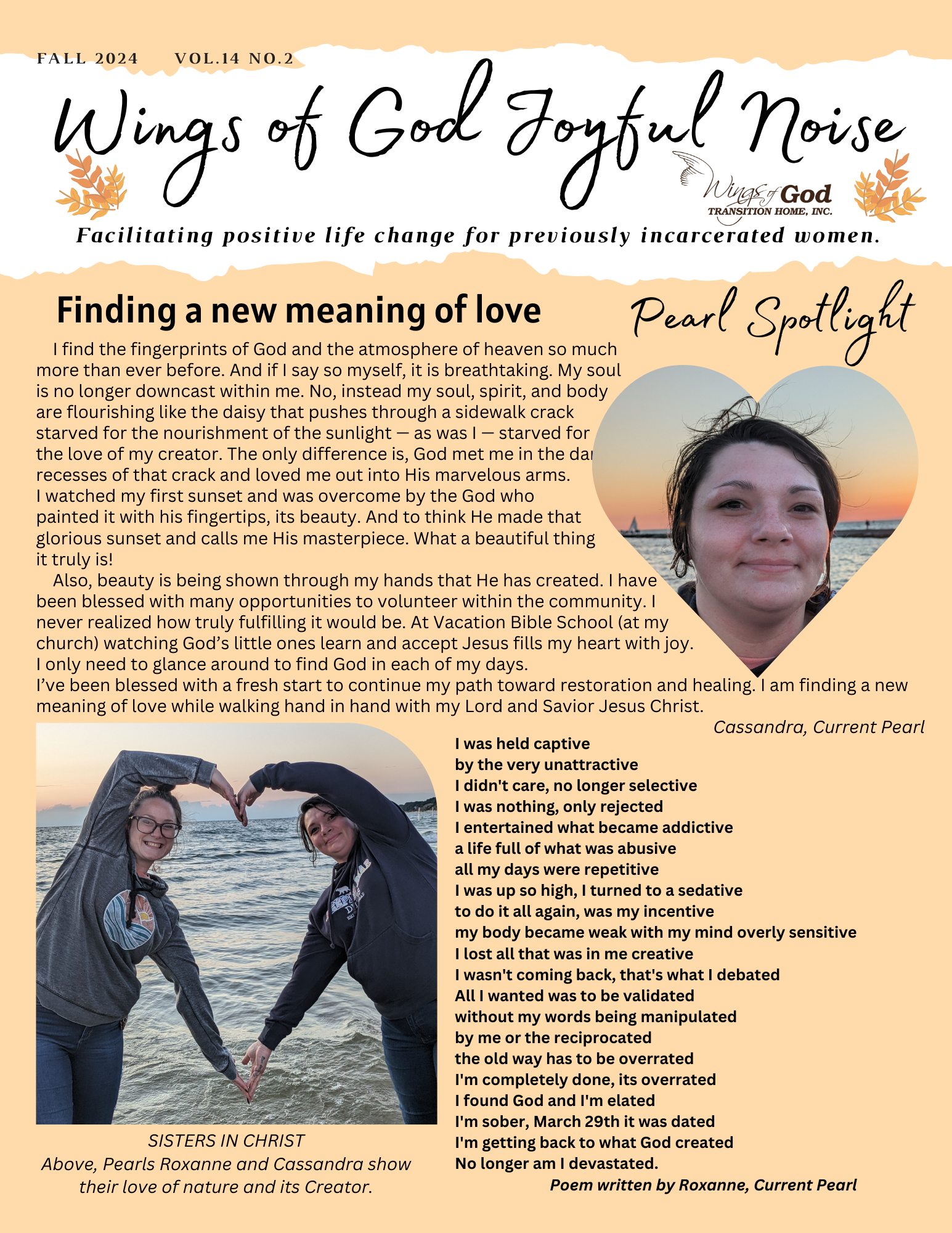 Wings of God 2024 Fall Newsletter